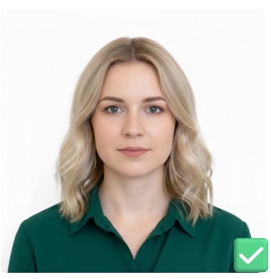 Correct US Passport Photo Head Positions the official US Department of State standards for head alignment and scale